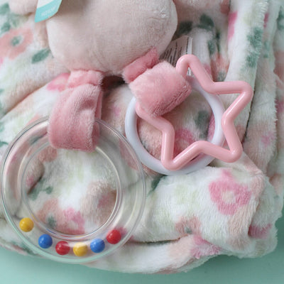 Cozy Baby Blanket & Special Toy - Little People Gears Blankets Iluvlittlepeople 