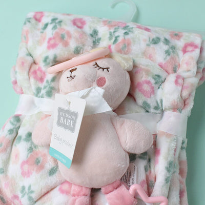 Cozy Baby Blanket & Special Toy - Little People Gears Blankets Iluvlittlepeople 