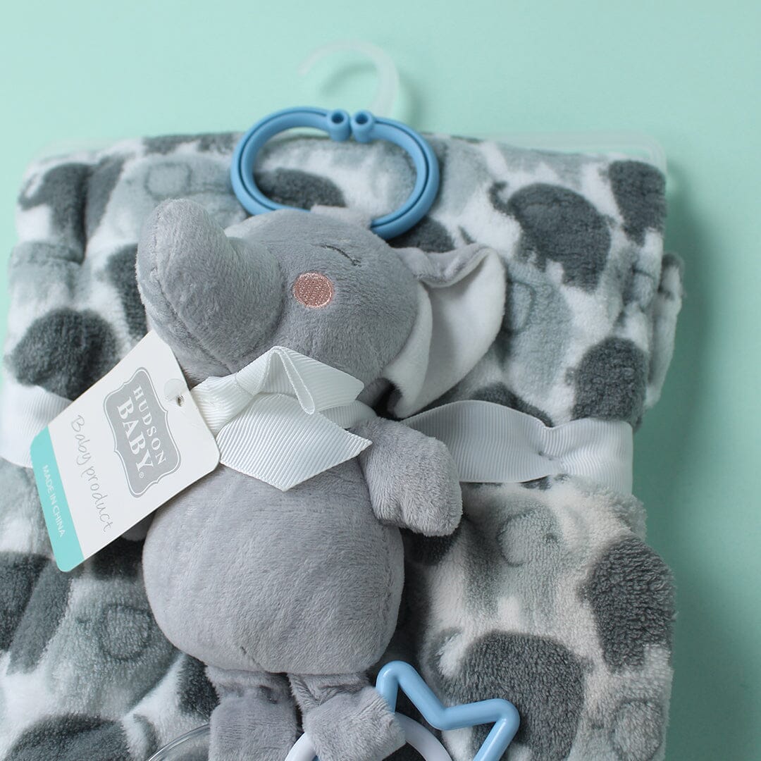 Cozy Baby Blanket & Special Toy - Little People Gears Blankets Iluvlittlepeople 
