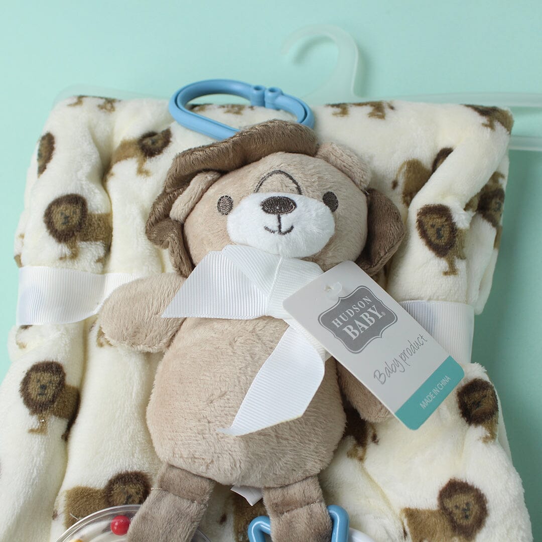 Cozy Baby Blanket & Special Toy - Little People Gears Blankets Iluvlittlepeople 