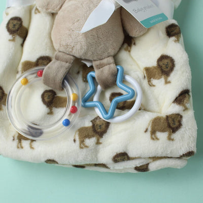 Cozy Baby Blanket & Special Toy - Little People Gears Blankets Iluvlittlepeople 