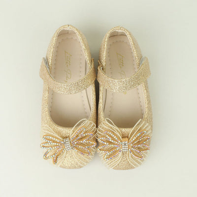 Dashing Style Gold Themed Girl Fancy Pumps Pumps Iluvlittlepeople 