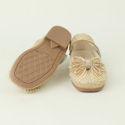 Dashing Style Gold Themed Girl Fancy Pumps Pumps Iluvlittlepeople 