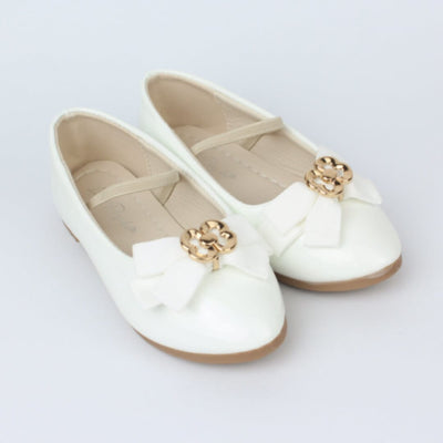 Elegant Style White Themed Girl Fancy Pumps Pumps Iluvlittlepeople 