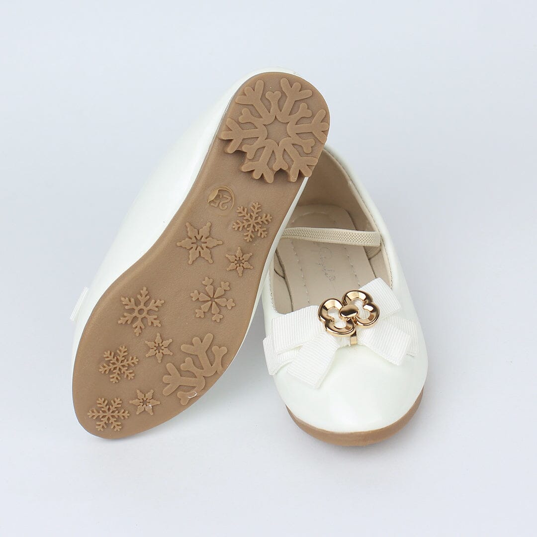 Elegant Style White Themed Girl Fancy Pumps Pumps Iluvlittlepeople 