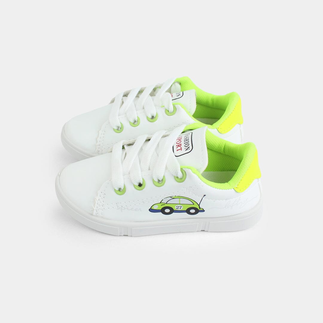 Elegant White Themed Kids Sneaker Sneaker Iluvlittlepeople 