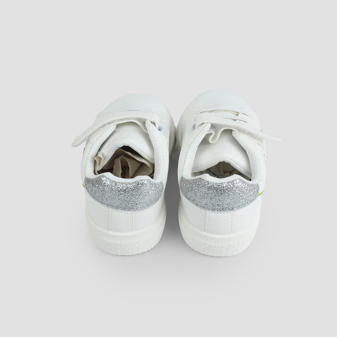 Delighted White Themed Girl Sneakers Sneaker Iluvlittlepeople 