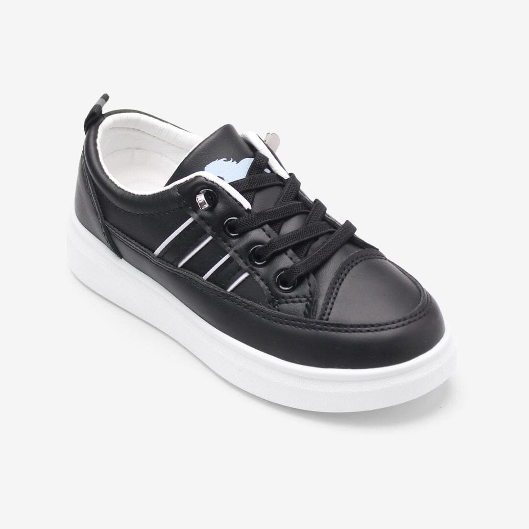 Desire Black Little People Kids Sneaker Sneaker Iluvlittlepeople 21N Black Modern