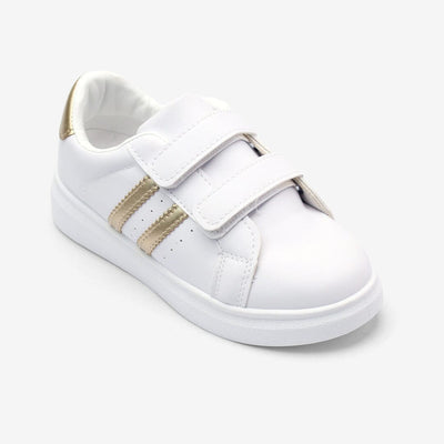 Unique White Little People Kids Sneaker Sneaker Iluvlittlepeople 21N White Modern