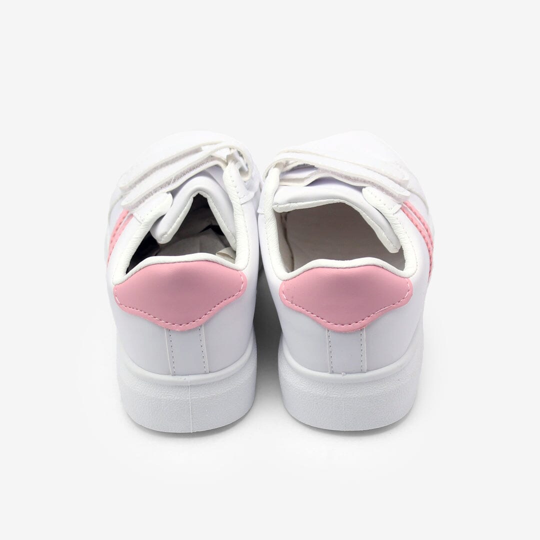 Fancy White Little People Girl Sneakers Sneaker Iluvlittlepeople 