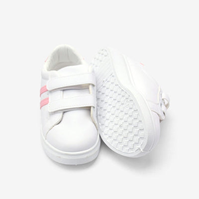 Fancy White Little People Girl Sneakers Sneaker Iluvlittlepeople 