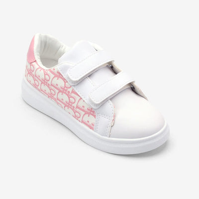 Sober White Little People Girl Sneakers Sneaker Iluvlittlepeople 21N White Modern
