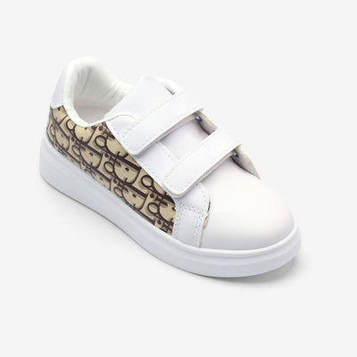 Quirky White Little People Kids Sneaker Sneaker Iluvlittlepeople 21N White Modern