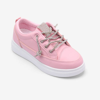 Inspired Pink Little People Girl Sneakers Sneaker Iluvlittlepeople 21N Pink Modern
