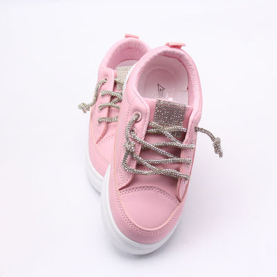Inspired Pink Little People Girl Sneakers Sneaker Iluvlittlepeople 
