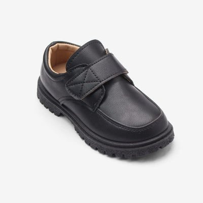 Litte People Stylish Boys School Shoes Boy Shoes Iluvlittlepeople 25N Modern Black