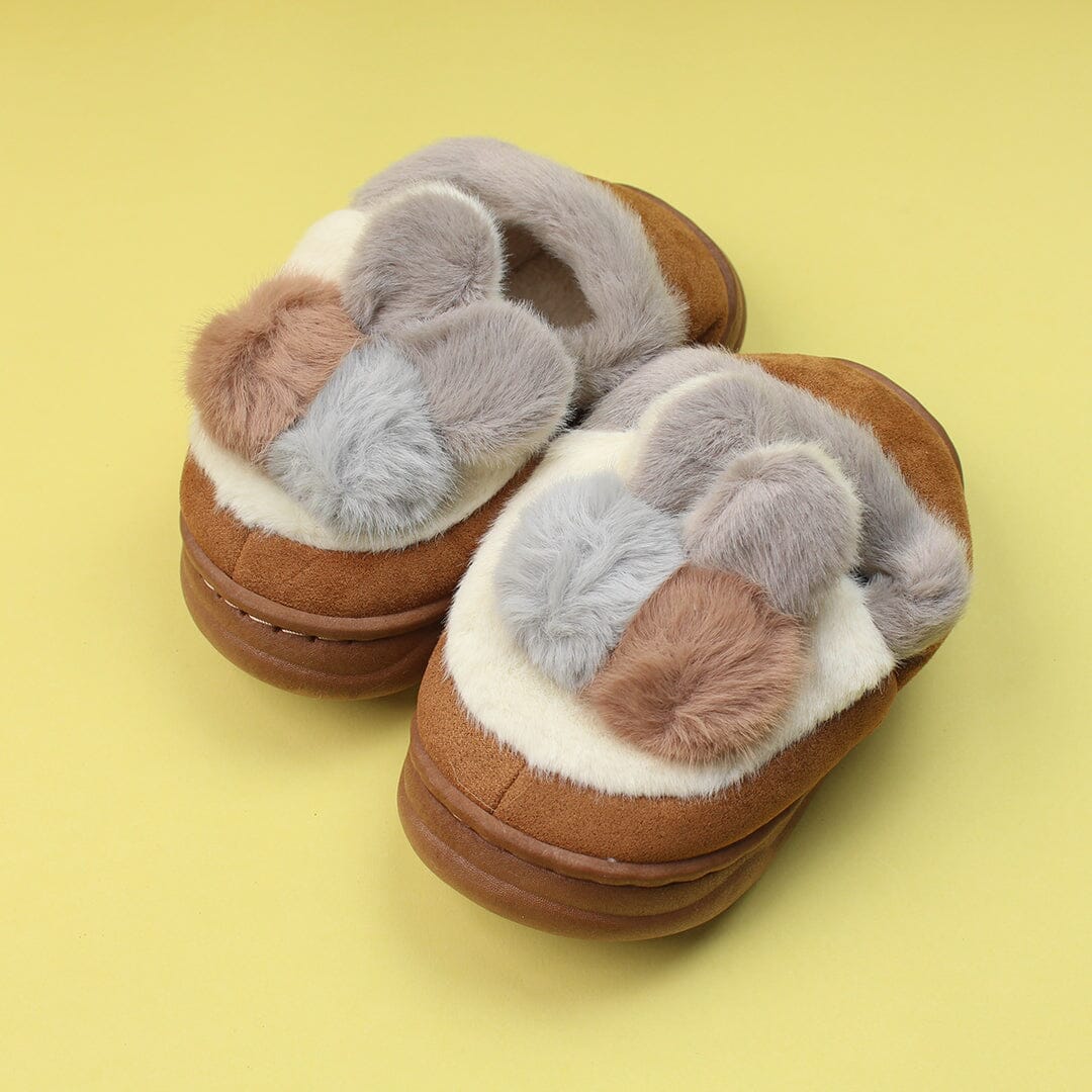 Stylish Soft Carpet Shoes Carpet Shoes Iluvlittlepeople 23N Modern Brown