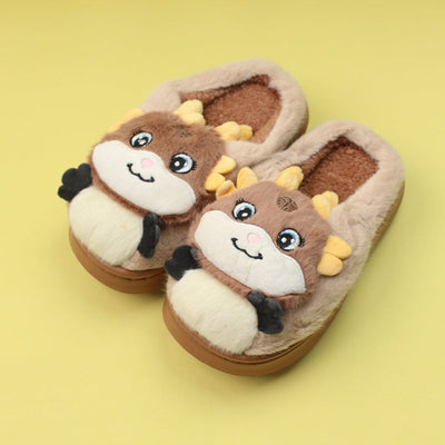Stylish Soft Carpet Shoes Carpet Shoes Iluvlittlepeople 27N Modern Brown