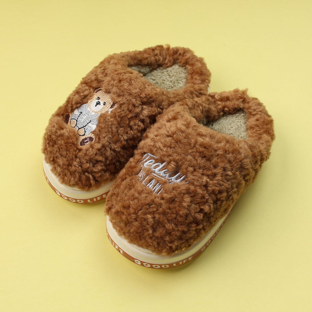 Stylish Soft Carpet Shoes Carpet Shoes Iluvlittlepeople 31N Modern Brown