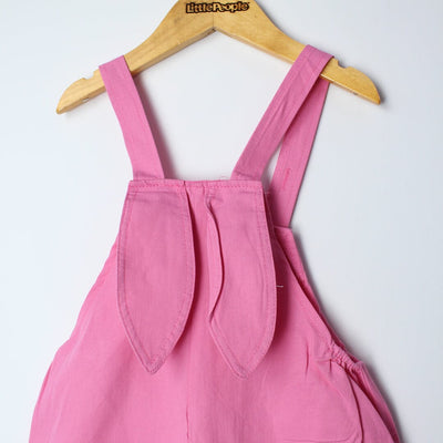 Delighted Pink Themed 2Pc Little Kids Dangri Set Dangri Set Iluvlittlepeople 