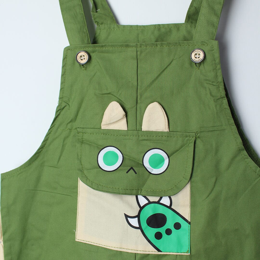 Urge Green Themed 2Pc Little Kids Dangri Set Dangri Set Iluvlittlepeople 