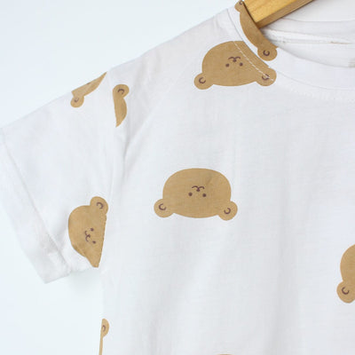 Astonish Brown Themed 2Pc Little Kids Dangri Set Dangri Set Iluvlittlepeople 