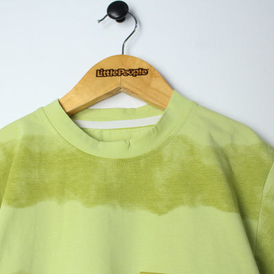 Fancy Green Themed 2Pc Little Kids Set Dangri Set Iluvlittlepeople 