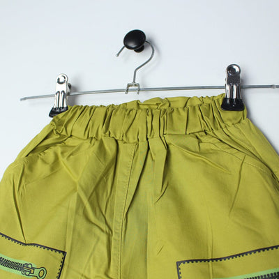 Fancy Green Themed 2Pc Little Kids Set Dangri Set Iluvlittlepeople 