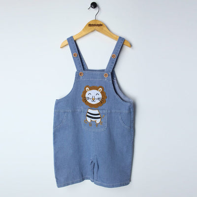 Desire Blue Themed 2Pc Little Kids Dangri Set Dangri Set Iluvlittlepeople 