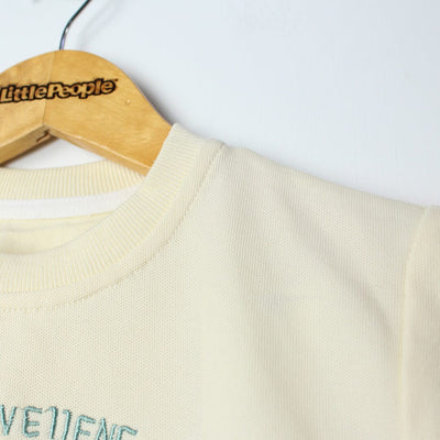 Supreme Beige Themed 2Pc Little Kids Set 2Pc Set Iluvlittlepeople 