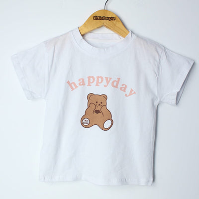 Sizzling Peach Themed 2Pc Little Kids Dangri Set Dangri Set Iluvlittlepeople 