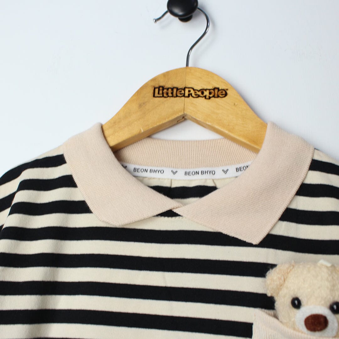 Dashing Beige Themed 2Pc Little Kids Set 2Pc Set Iluvlittlepeople 