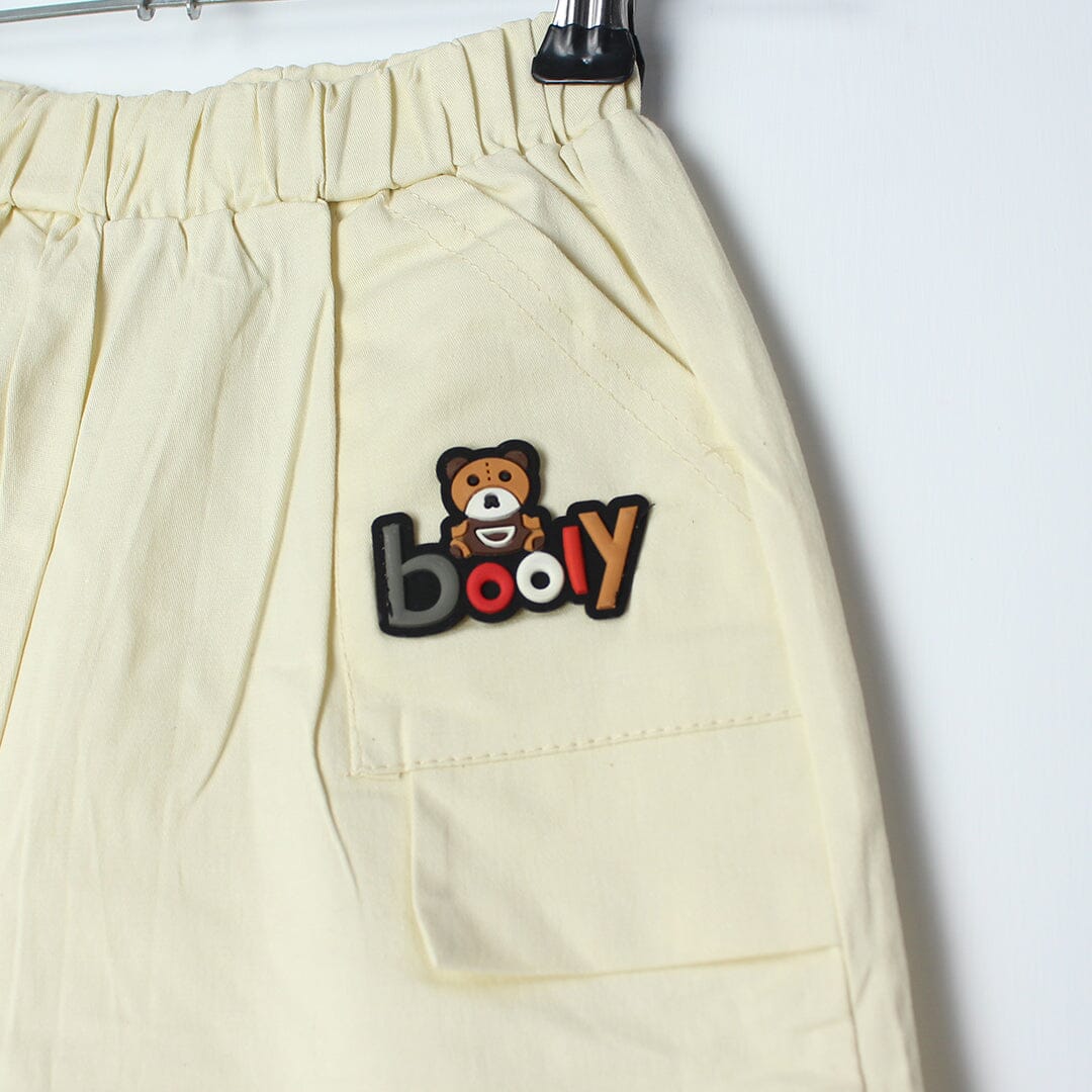Dashing Beige Themed 2Pc Little Kids Set 2Pc Set Iluvlittlepeople 