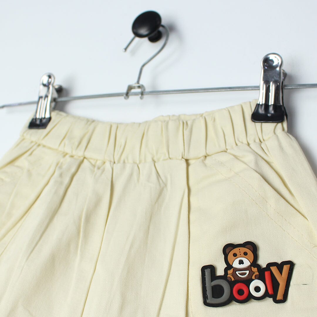 Dashing Beige Themed 2Pc Little Kids Set 2Pc Set Iluvlittlepeople 