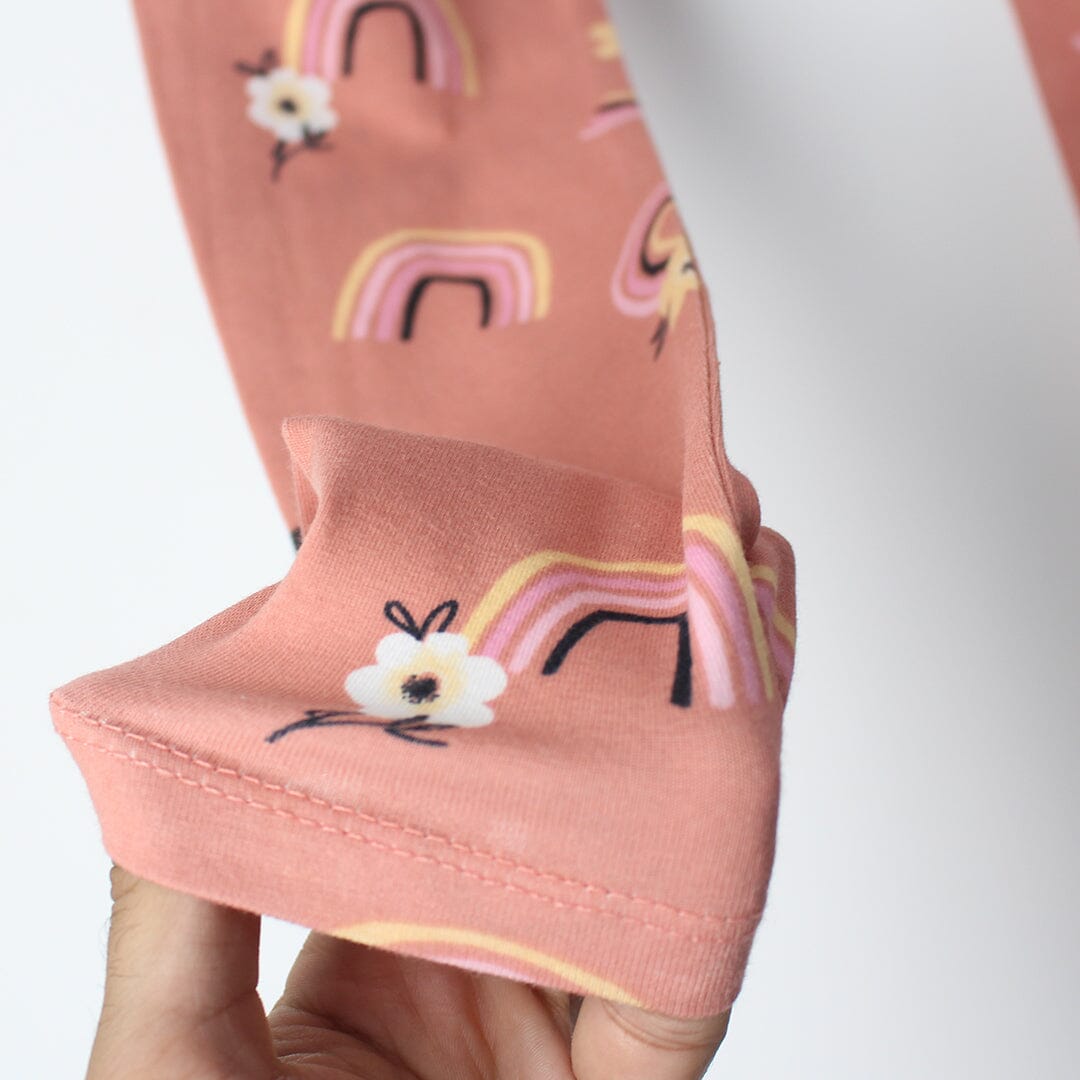 Attractive Peach Little Girls Tight Tights Iluvlittlepeople 