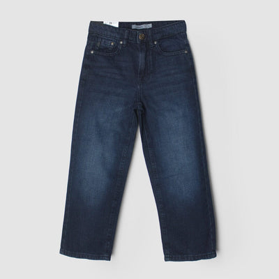 Stylish Little Boys Denim Jeans Jeans Iluvlittlepeople 5-6 Years Blue Denim