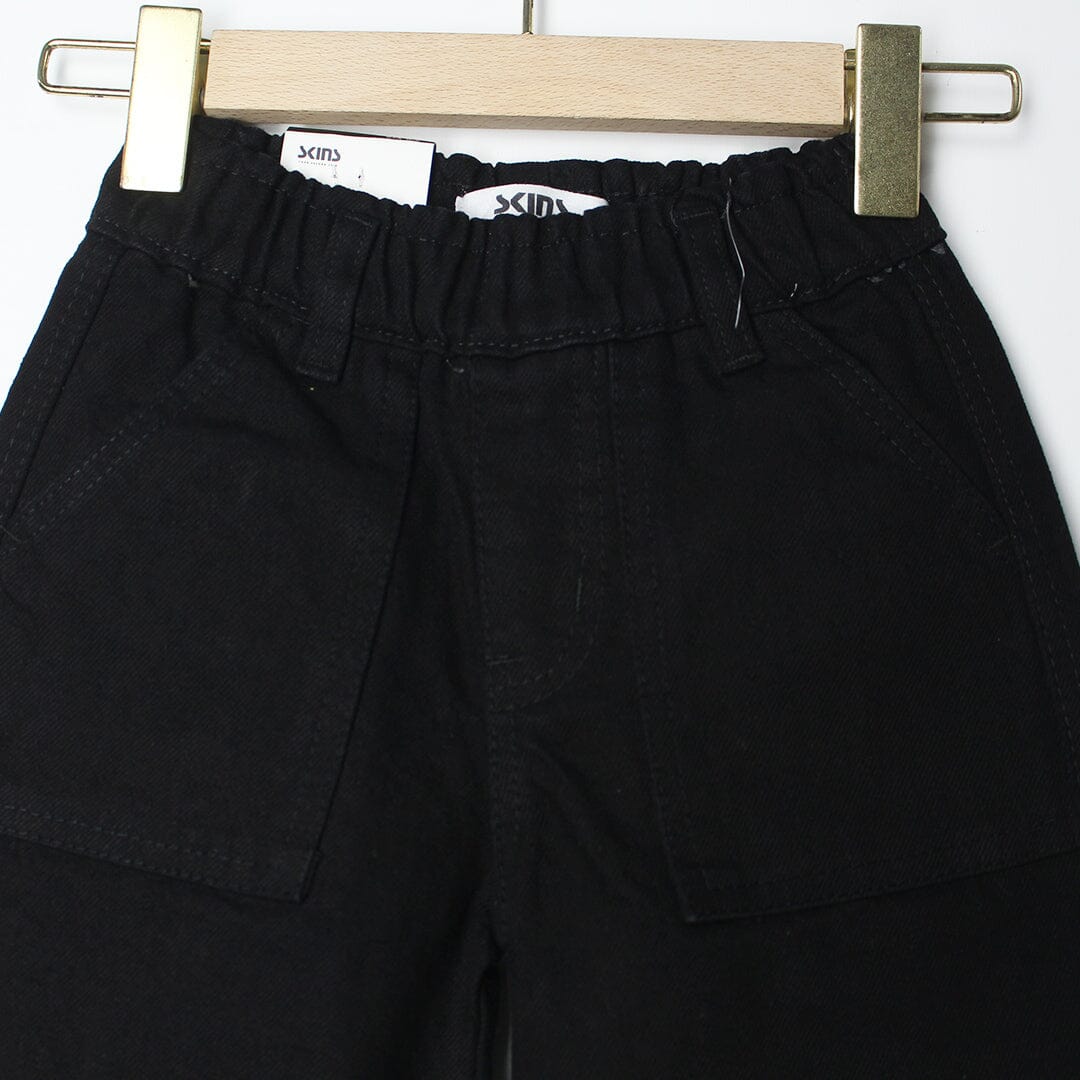 Finest Black Denim Blend Little Boy Jeans
