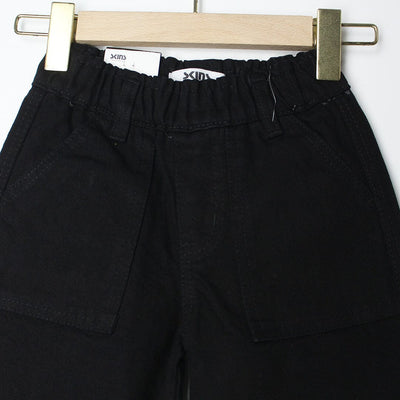 Finest Black Denim Blend Little Boy Jeans
