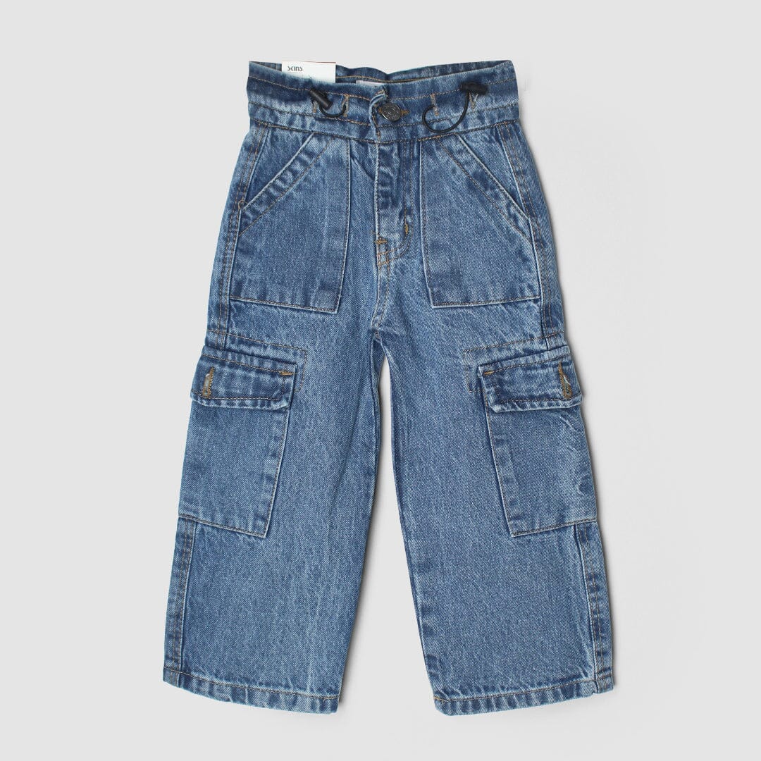 Trendsetter Little Boy Denim Jeans Jeans Iluvlittlepeople 4-5 Years Blue Denim