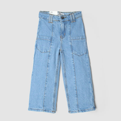 Stylish Blue Little Boys Denim Jeans Jeans Iluvlittlepeople 4-5 Years Blue Denim