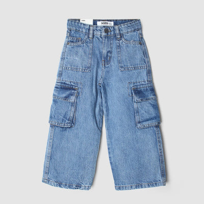 Modern Blue Little Boys Denim Jeans Jeans Iluvlittlepeople 4-5 Years Blue Denim