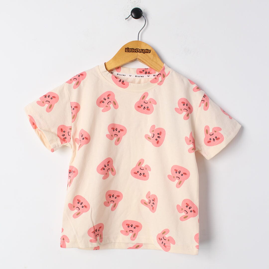 Delighted Pink Themed 2Pc Little Kids Dangri Set Dangri Set Iluvlittlepeople 