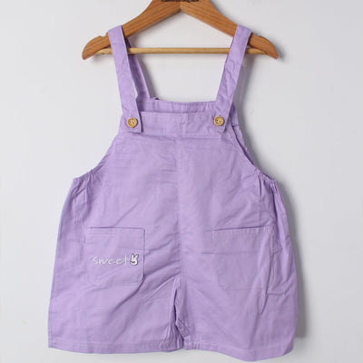 Urge Purple Themed 2Pc Little Kids Dangri Set Dangri Set Iluvlittlepeople 