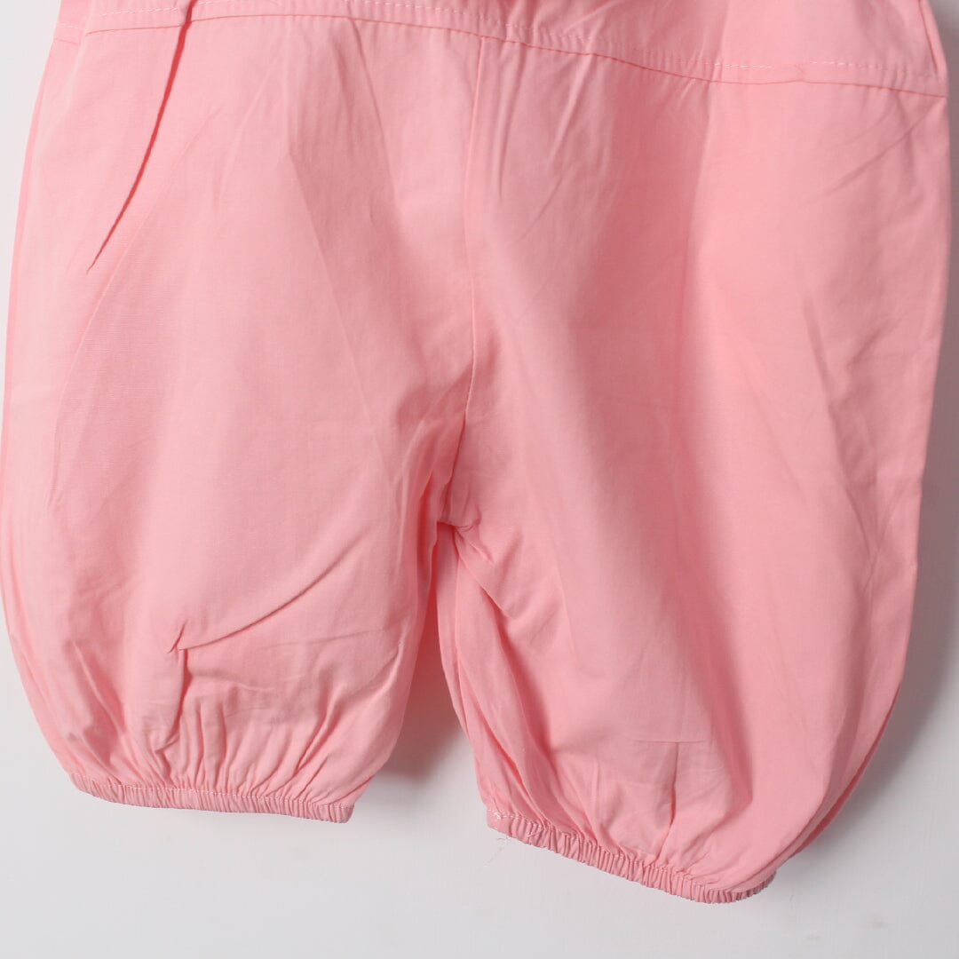 Desire Pink Themed 2Pc Little Kids Dangri Set Dangri Set Iluvlittlepeople 