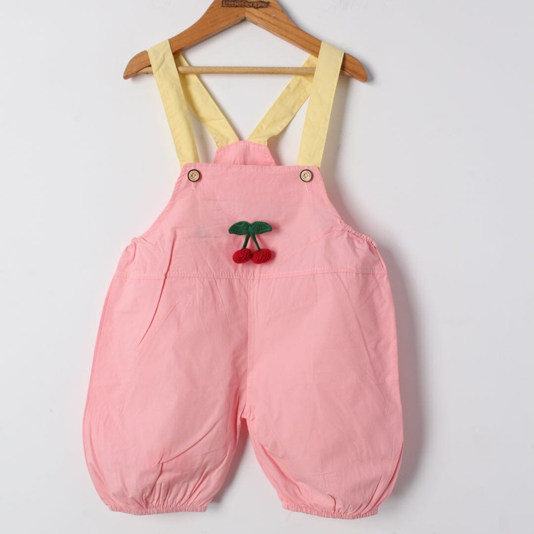 Desire Pink Themed 2Pc Little Kids Dangri Set Dangri Set Iluvlittlepeople 