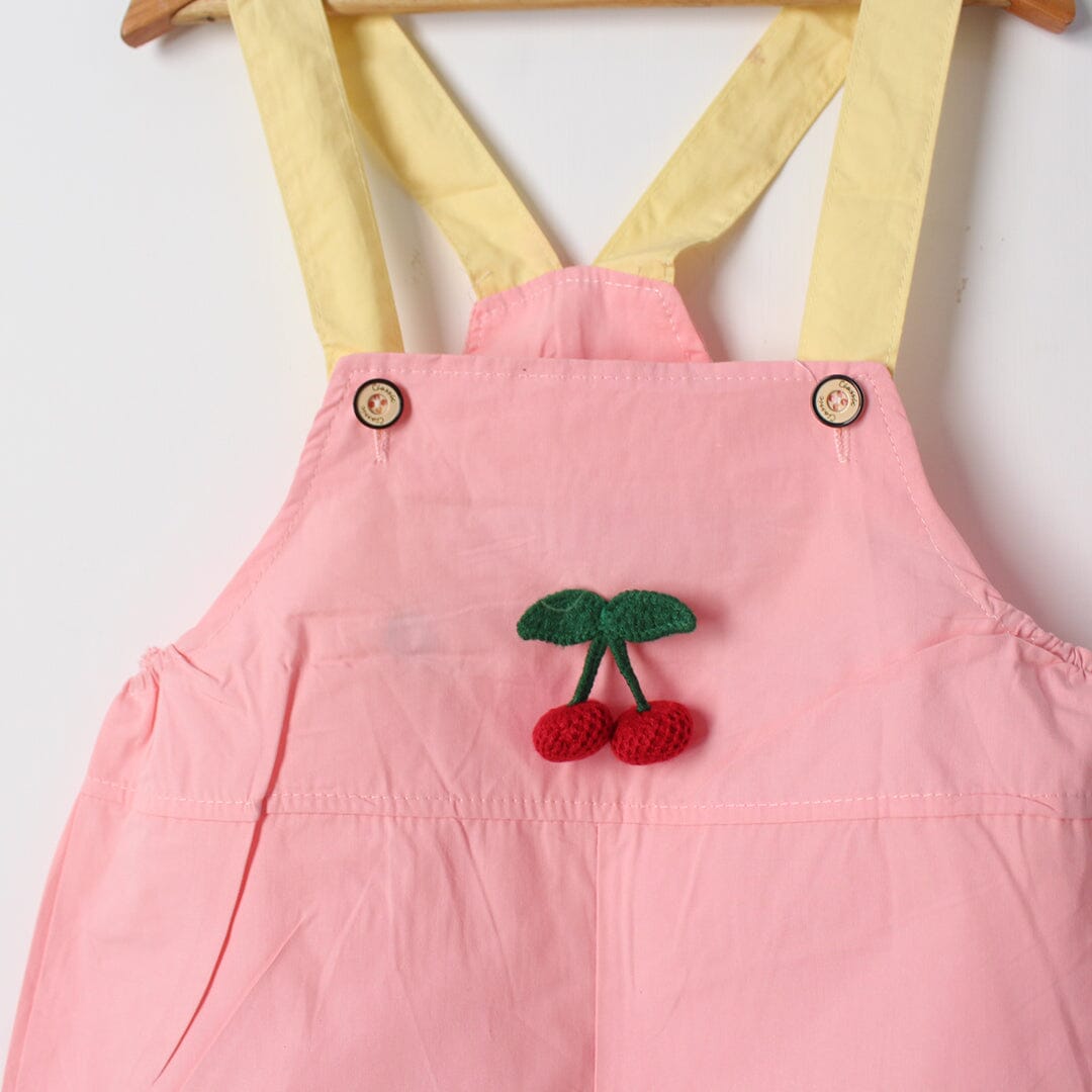 Desire Pink Themed 2Pc Little Kids Dangri Set Dangri Set Iluvlittlepeople 