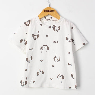 Kink Brown Themed 2Pc Little Kids Dangri Set Dangri Set Iluvlittlepeople 