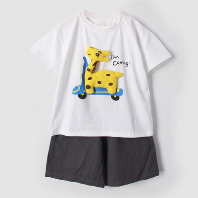 Impressive White Themed 2Pc Little Kids Dangri Set Dangri Set Iluvlittlepeople 6-9 Months Summer White