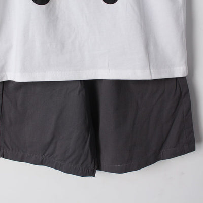 Impressive White Themed 2Pc Little Kids Dangri Set Dangri Set Iluvlittlepeople 