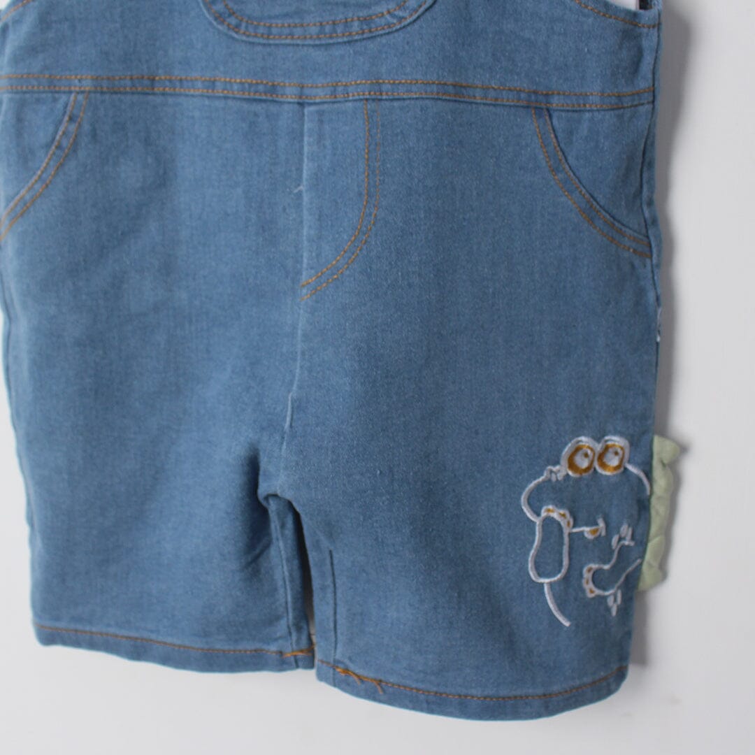Admire Blue Themed 2Pc Little Kids Dangri Set Dangri Set Iluvlittlepeople 